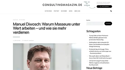 Mein Bezirk Presseartikel Screenshot