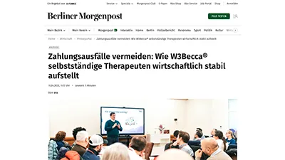 Mein Bezirk Presseartikel Screenshot