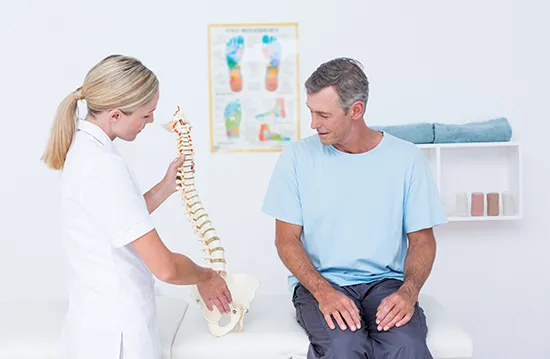 Symbolbild einer Heilmasseurin