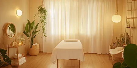 leerer Massage Raum